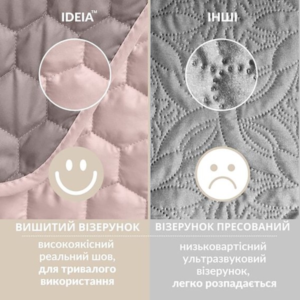 Фото - Покривало двоспальне IDEIA Silhouette 220х240 см (8-35590*002)